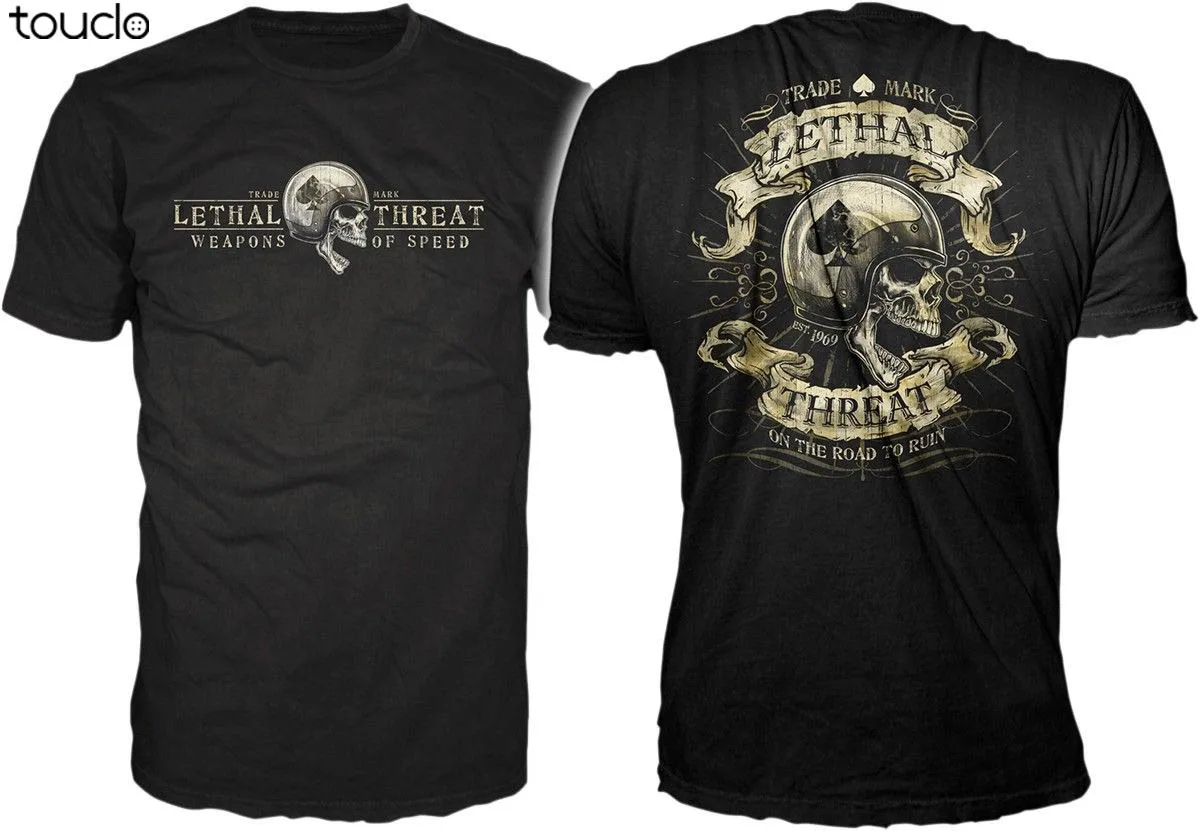 Summer Clothing Brands - เสื้อยืดแบรนด์ใหม่ NEW LETHAL THREAT Road To