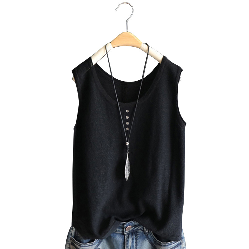 Summer Clothing Office - เสื้อผ้าผู้หญิงไซส์ใหญ่ ฤดูร้อน ลำลอง สีพื้น คอกลม เสื้อผ้าสตรี