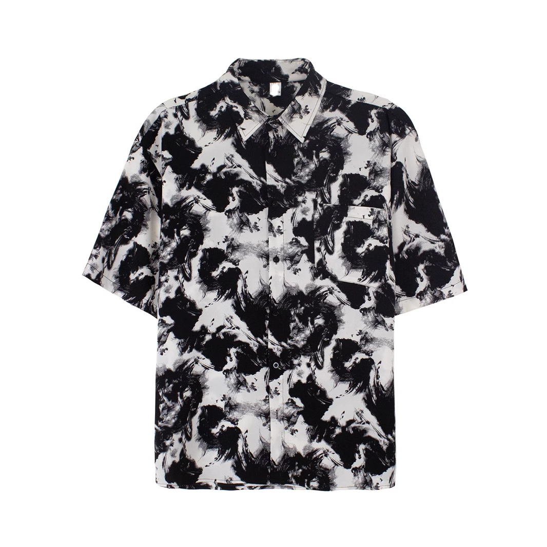 Beach Shirt Hawaiian - เสื้อฮาวายขายดีและเป็นที่นิยมสำหรับการเดินทาง ระบายอากาศได้ดี แห้งเร็ว เสื้อชายหาดฤดูร้อนสำหรับผู้ชาย