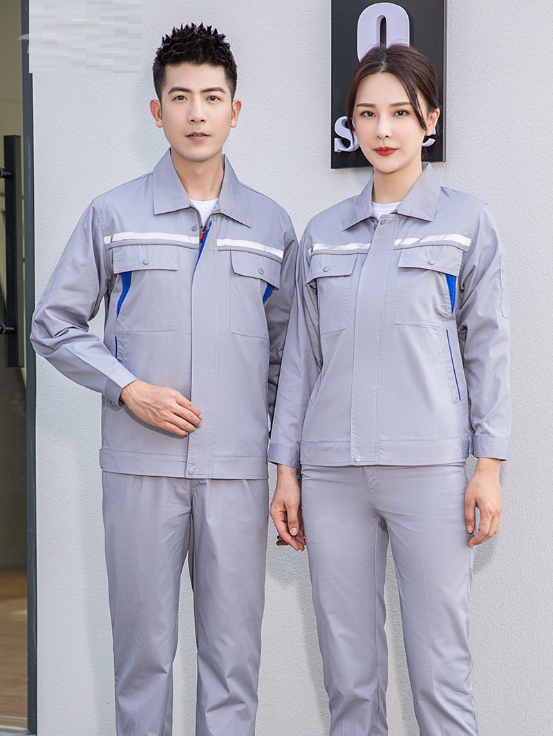 Summer Hi Vis Clothing - ชุดทำงานฤดูร้อน ชุดยูนิฟอร์มสำหรับผู้ชาย ผู้หญิง ช่างก่อสร้าง เสื้อผ้าเซฟตี้แขนยาว (เสื้อแจ็คเก็ตและกางเกง)