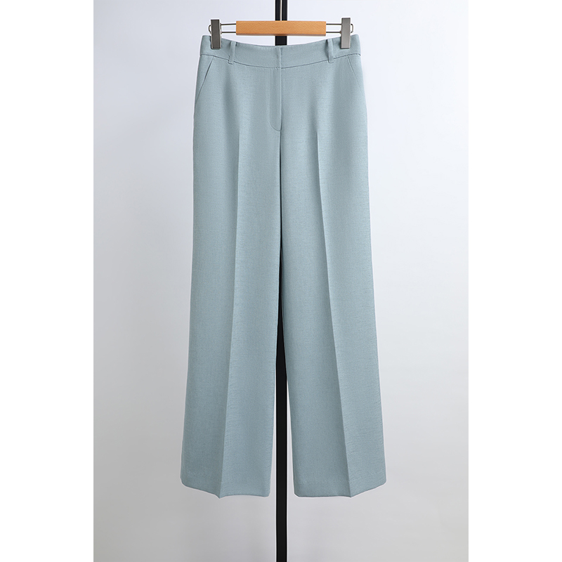 กางเกงขายาวทรงตรงเอวสูง ดีไซน์ - Summer Clothing Brands บทวิจารณ์และราคา