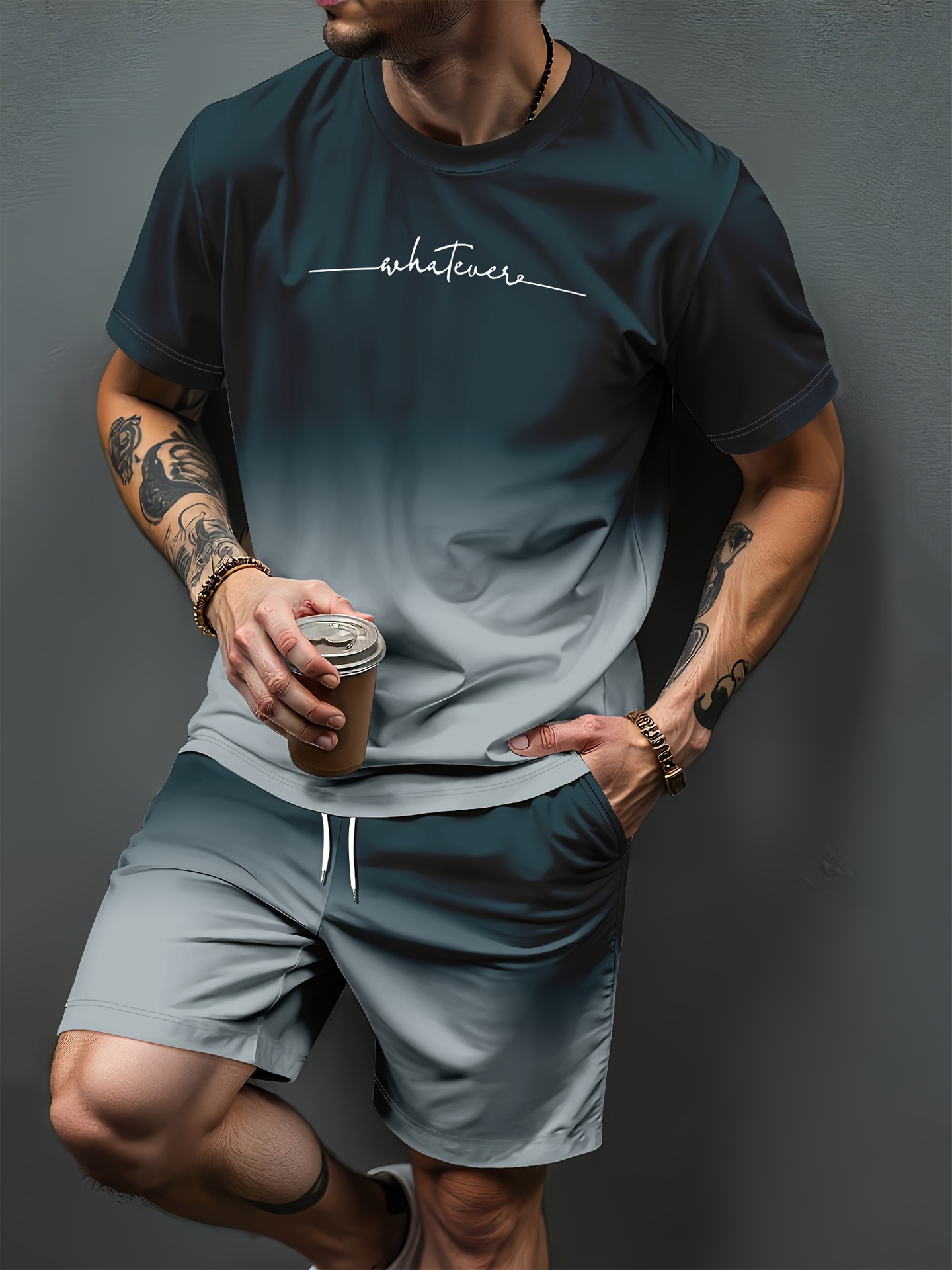 ชุดวอร์มพิมพ์ลายตัวอักษรไล่เฉด - Summer Clothing Women บทวิจารณ์และราคา