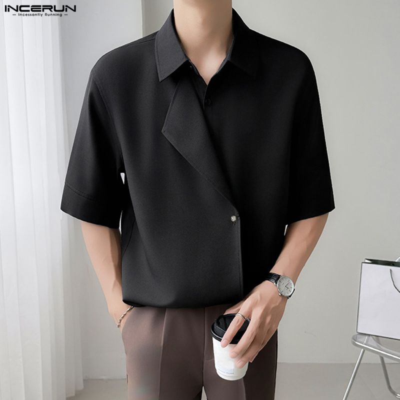 2026 เสื้อเชิ้ตผู้ชายสีทึบปกคร - Summer Clothing Colors 2026 บทวิจารณ์และราคา