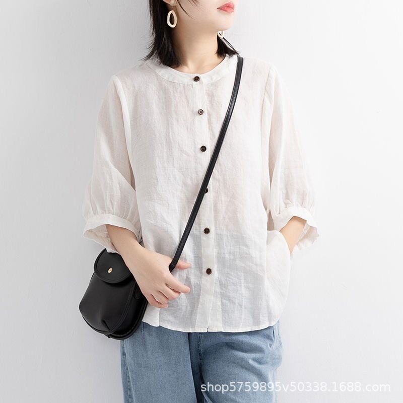 เสื้อผู้หญิงไซส์ใหญ่ สีพื้น ผ้ - Summer Clothing Office บทวิจารณ์และราคา