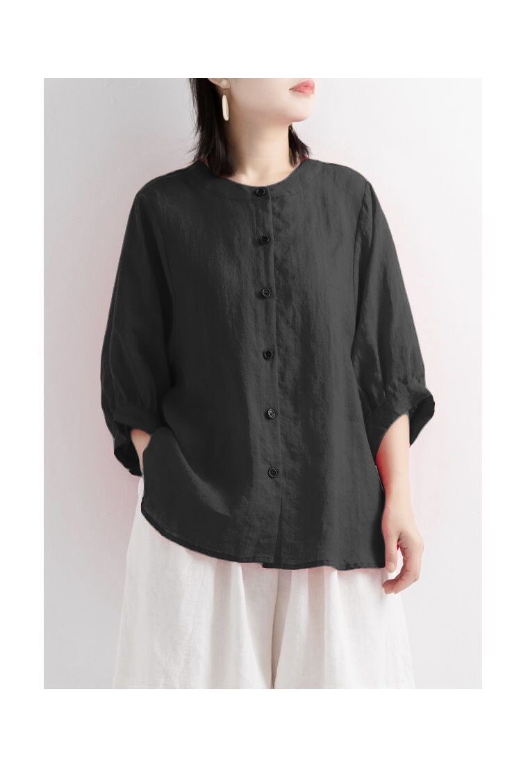 เสื้อผู้หญิงไซส์ใหญ่ สีพื้น ผ้ - Summer Clothing Office บทวิจารณ์และราคา