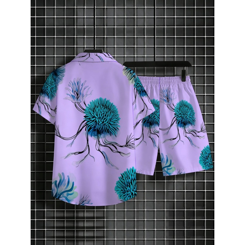 ชุดเสื้อเชิ้ตฮาวายและกางเกงขาส - Beach Shirt Hawaiian บทวิจารณ์และราคา