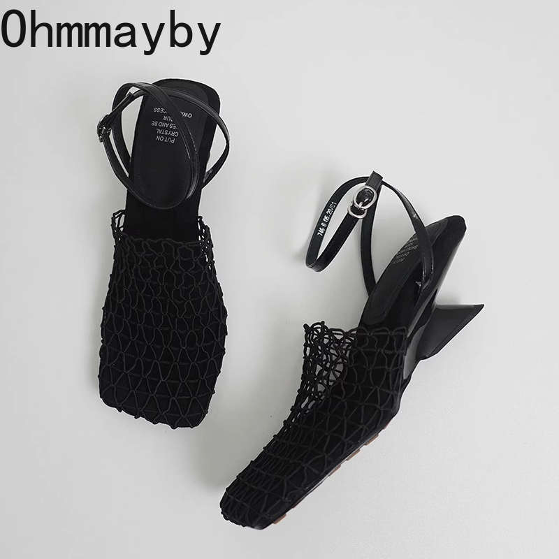 รองเท้าส้นสูงแบบเปิดส้น ดีไซน์ - Summer Clothing Office บทวิจารณ์และราคา