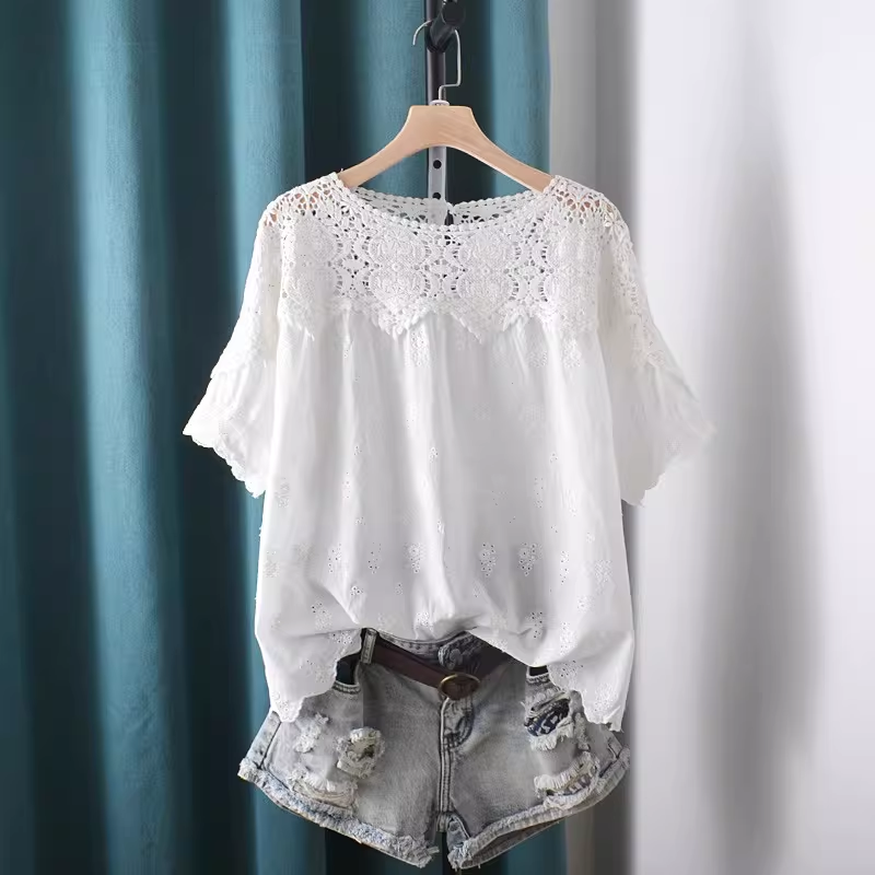 เสื้อเชิ้ตและเสื้อเบลาส์ปักลาย - Summer Clothing For Japan บทวิจารณ์และราคา