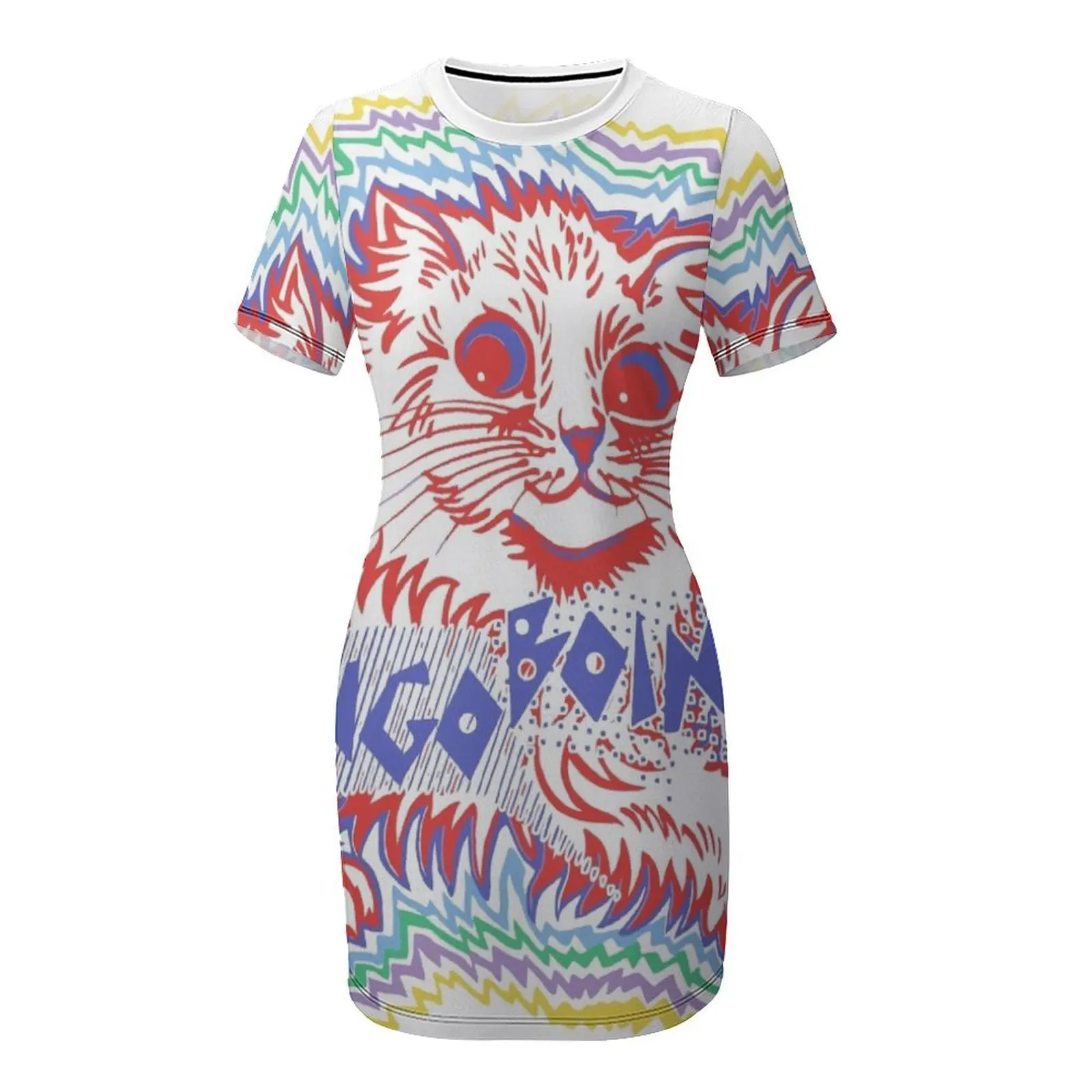 Oingo Boingo ชุดเดรสแขนสั้น เส - Summer Clothing Trends For Women 2026 บทวิจารณ์และราคา