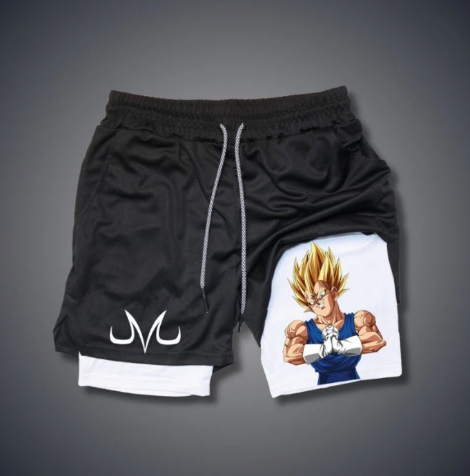 กางเกงขาสั้นโอเวอร์ไซส์ 2-in-1 - Summer Clothing Good Quality บทวิจารณ์และราคา