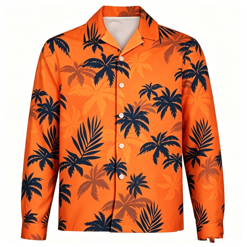 เสื้อเชิ้ตฮาวายแขนยาวสำหรับผู้ - Beach Shirt Hawaiian บทวิจารณ์และราคา