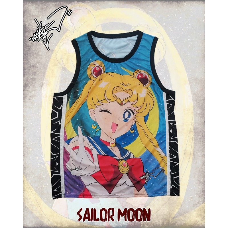 เสื้อกล้ามลายเซเลอร์มูนสำหรับแ - Summer Clothing Good Quality บทวิจารณ์และราคา