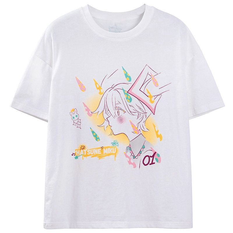 ใหม่ฮัตสึเนะ มิกุเสื้อยืดแขนสั - Japan Summer Festival Clothing บทวิจารณ์และราคา