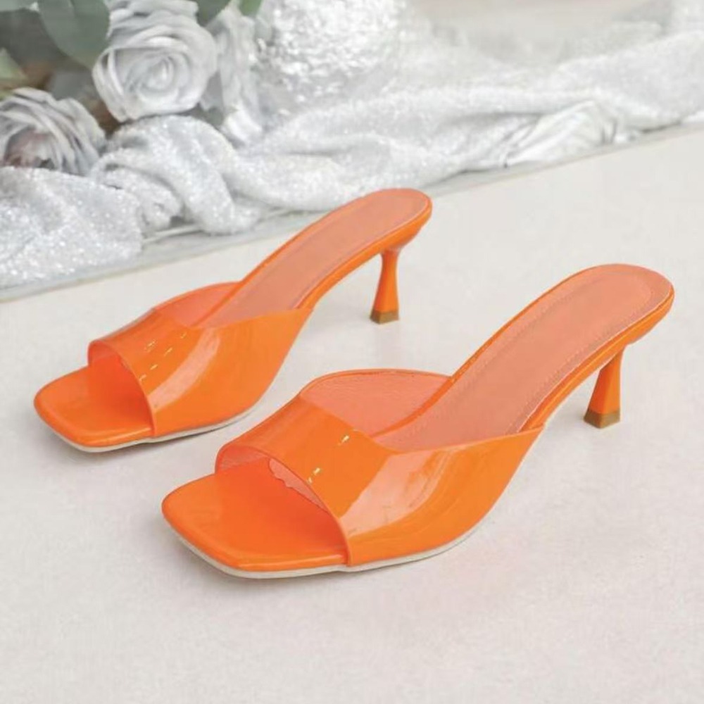 รองเท้าส้นสูงแบบเปิดหัวทรงปลา  - Summer Clothing Office บทวิจารณ์และราคา