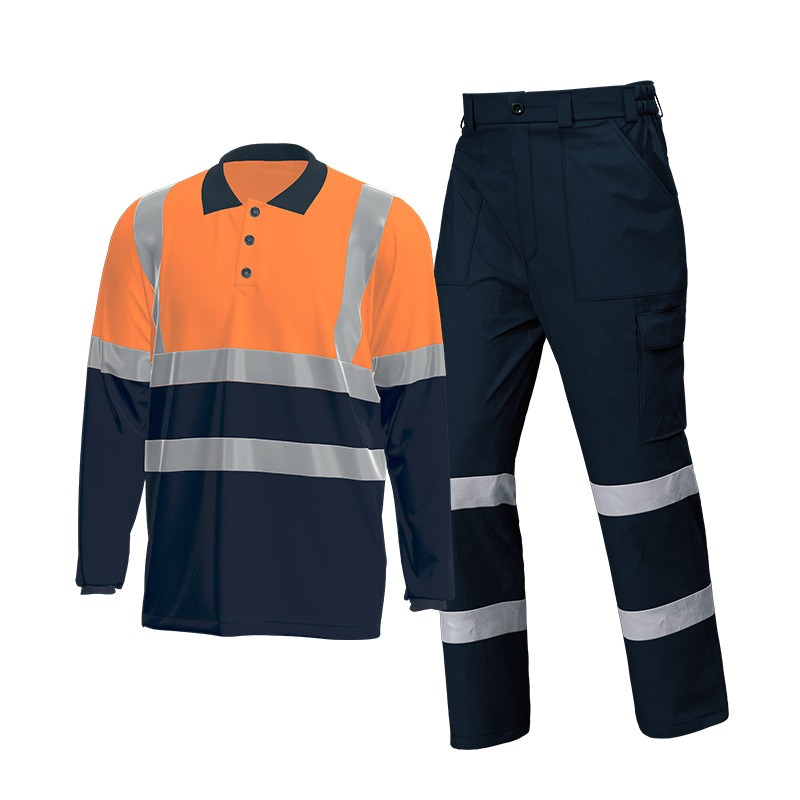 เสื้อโปโลแห้งเร็วพร้อมกางเกงผ้ - Summer Hi Vis Clothing บทวิจารณ์และราคา