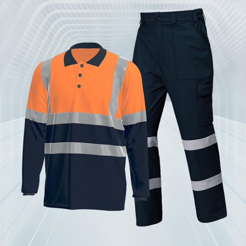 เสื้อโปโลแห้งเร็วพร้อมกางเกงผ้ - Summer Hi Vis Clothing บทวิจารณ์และราคา