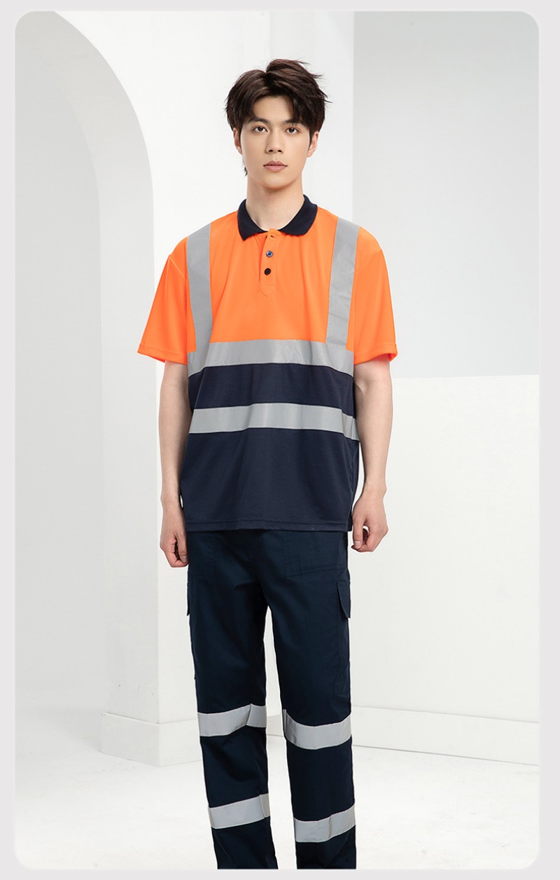 เสื้อโปโลแห้งเร็วพร้อมกางเกงผ้ - Summer Hi Vis Clothing บทวิจารณ์และราคา