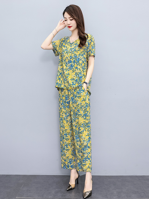 ชุดเซ็ตสองชิ้นสไตล์เกาหลีแบบหล - Summer Clothing Over 60 บทวิจารณ์และราคา