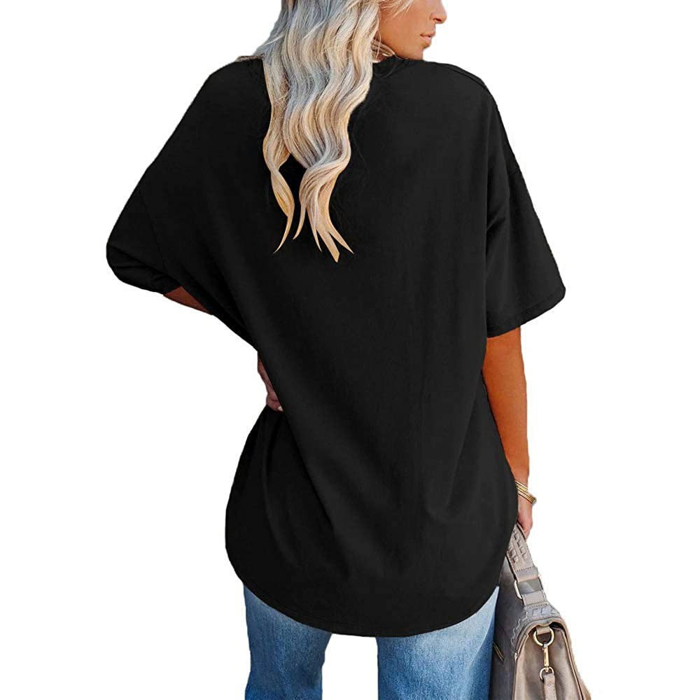 ผู้หญิงหลวมคอวีฤดูใบไม้ผลิ/ฤดู - Summer Clothing Amazon บทวิจารณ์และราคา