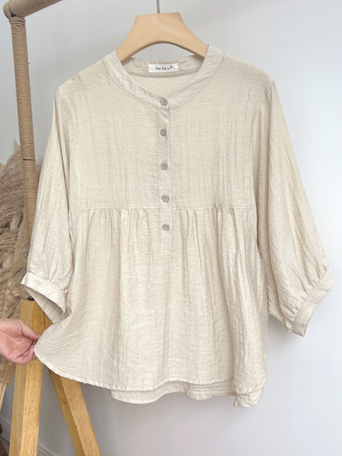 เสื้อคอกลมบางทรงหลวมสำหรับผู้ห - Summer Clothing For Japan บทวิจารณ์และราคา