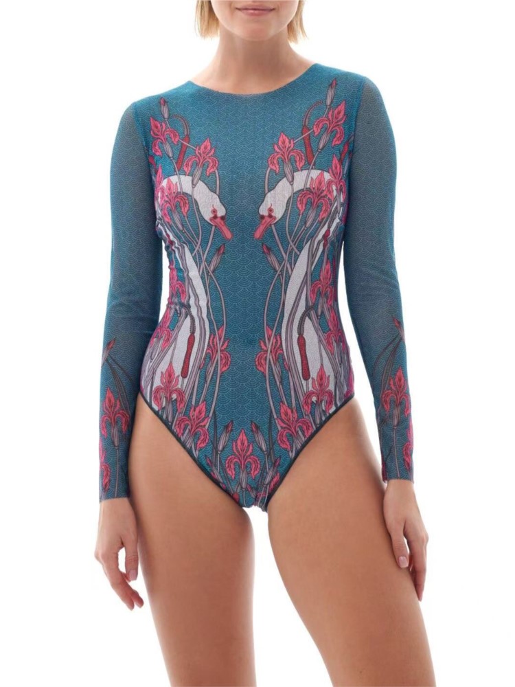 2 ชิ้นชุดตาข่ายชุดว่ายน้ําและ  - Swim Cover Up Mesh บทวิจารณ์และราคา