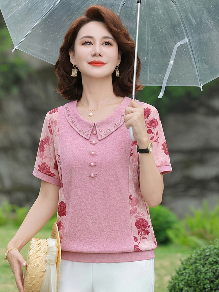 เสื้อยืดแขนสั้นทรงสลิม แฟชั่นค - Summer Clothing Over 60 บทวิจารณ์และราคา