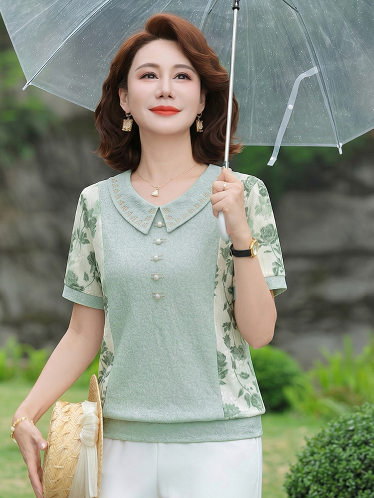 เสื้อยืดแขนสั้นทรงสลิม แฟชั่นค - Summer Clothing Over 60 บทวิจารณ์และราคา