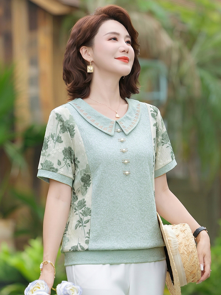 เสื้อยืดแขนสั้นทรงสลิม แฟชั่นค - Summer Clothing Over 60 บทวิจารณ์และราคา