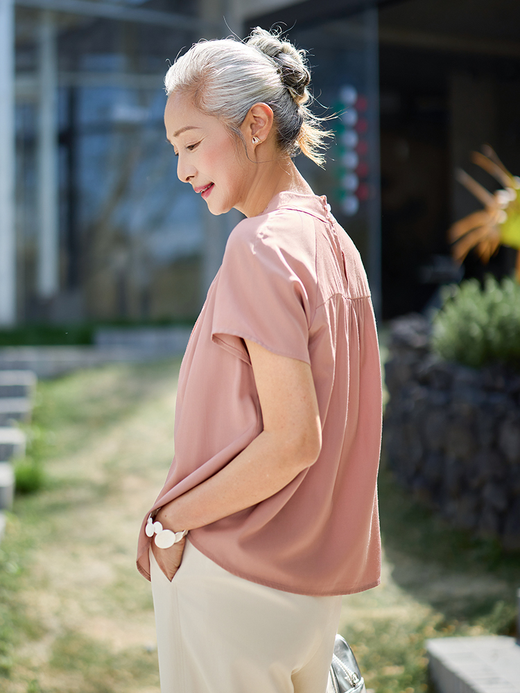 เสื้อยืดแขนสั้นบางเบา Muzhi สำ - Summer Clothing Over 50 บทวิจารณ์และราคา