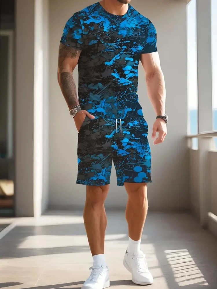 ชุดเซ็ตเสื้อยืดแขนสั้นและกางเก - Beach Shirt Hawaiian บทวิจารณ์และราคา