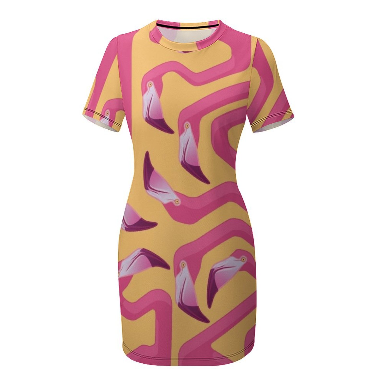 เดรสแขนสั้นลายฟลามิงโก เดรสฤดู - Summer Clothing Trends For Women 2026 บทวิจารณ์และราคา