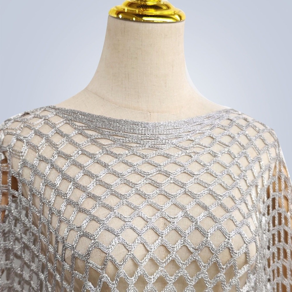 เสื้อคลุมกันแดดโครเชต์สีพื้นปร - Swim Cover Up Mesh บทวิจารณ์และราคา