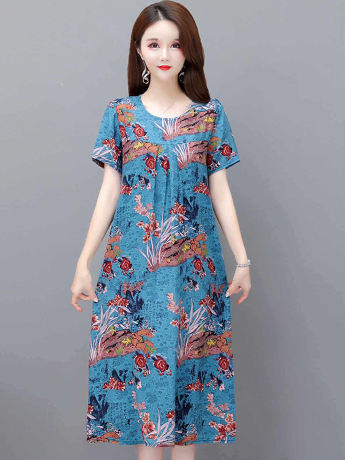 เดรสยาวไซส์ใหญ่สำหรับฤดูร้อน ล - Summer Clothing Over 60 บทวิจารณ์และราคา