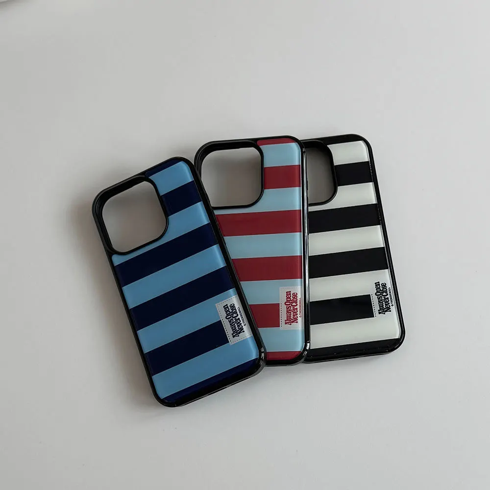 เคสโทรศัพท์ลายทางสีสันสดใสแบบเ - Summer Closet บทวิจารณ์และราคา