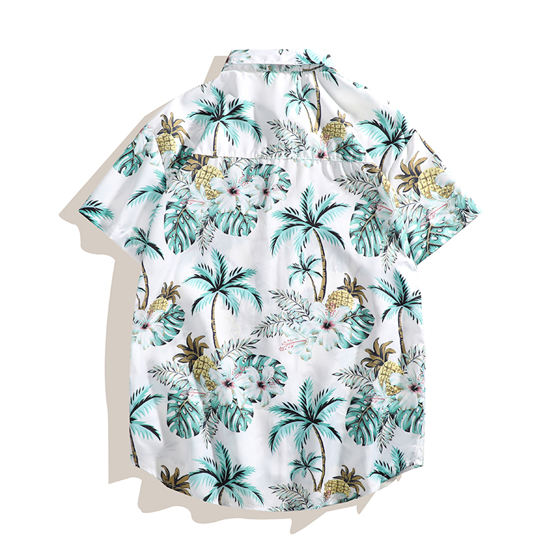 ชุดเสื้อเชิ้ตสไตล์ฮาวายสำหรับผ - Beach Shirt Hawaiian บทวิจารณ์และราคา