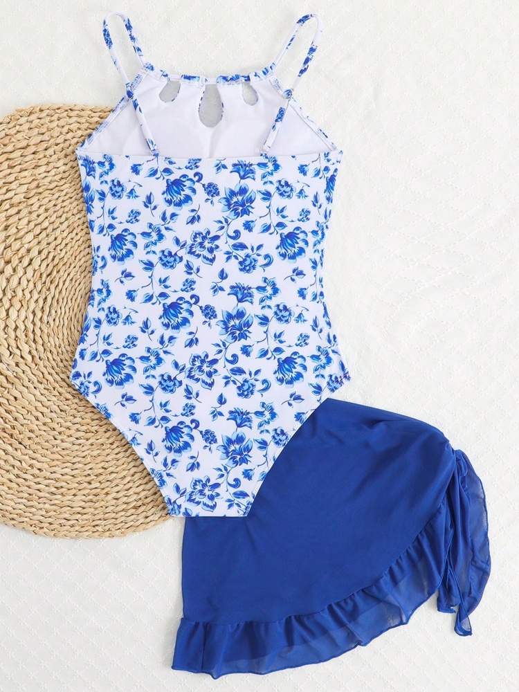 ชุดว่ายน้ำเด็กผู้หญิงวันพีซ 20 - Swim Cover Up Mesh บทวิจารณ์และราคา